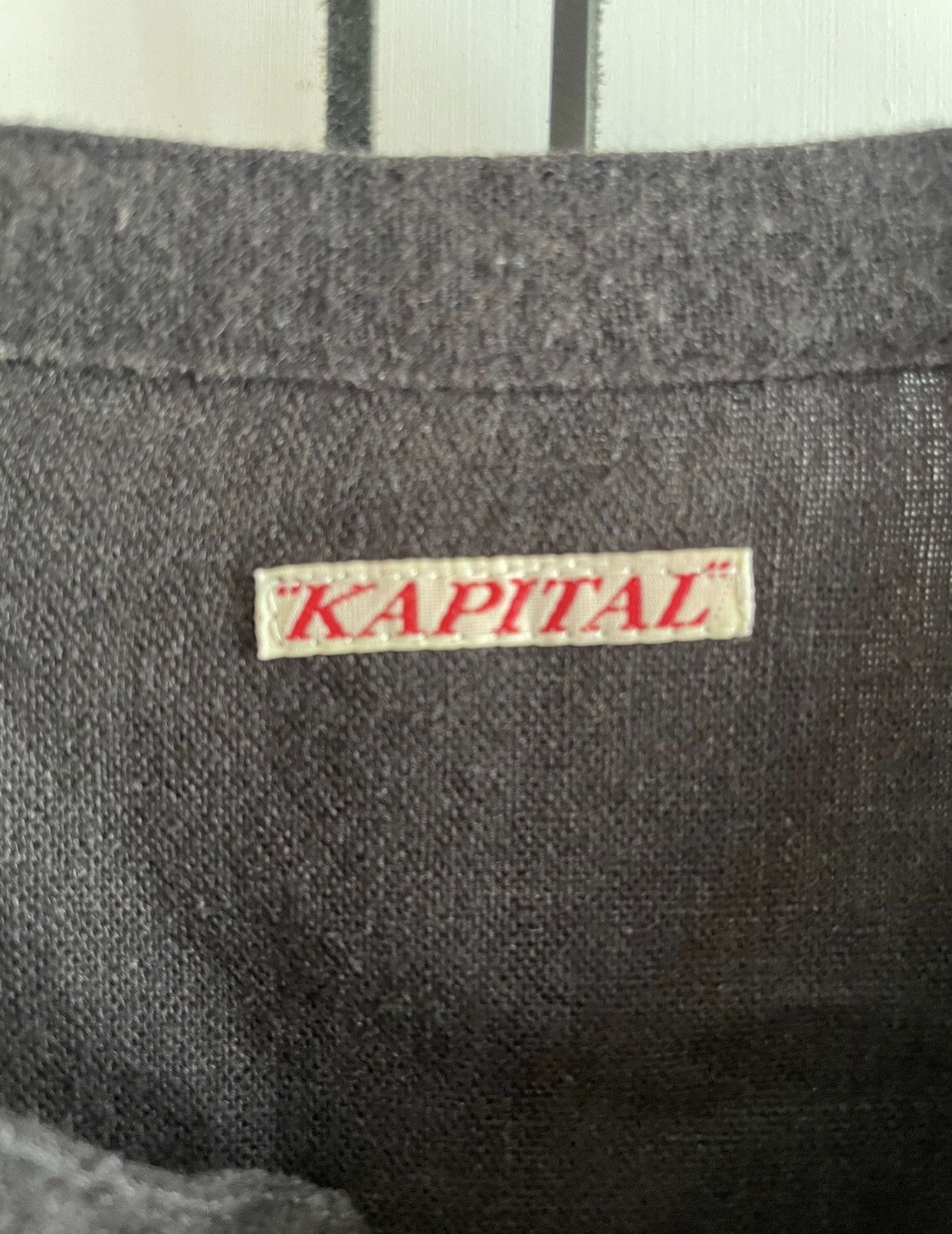 Kapital Kapital Hirata Kazuhiro Rare Ethnic Cotton and Hemp Shirt Size XS / US 0-2 / IT 36-38 - 6 Thumbnail