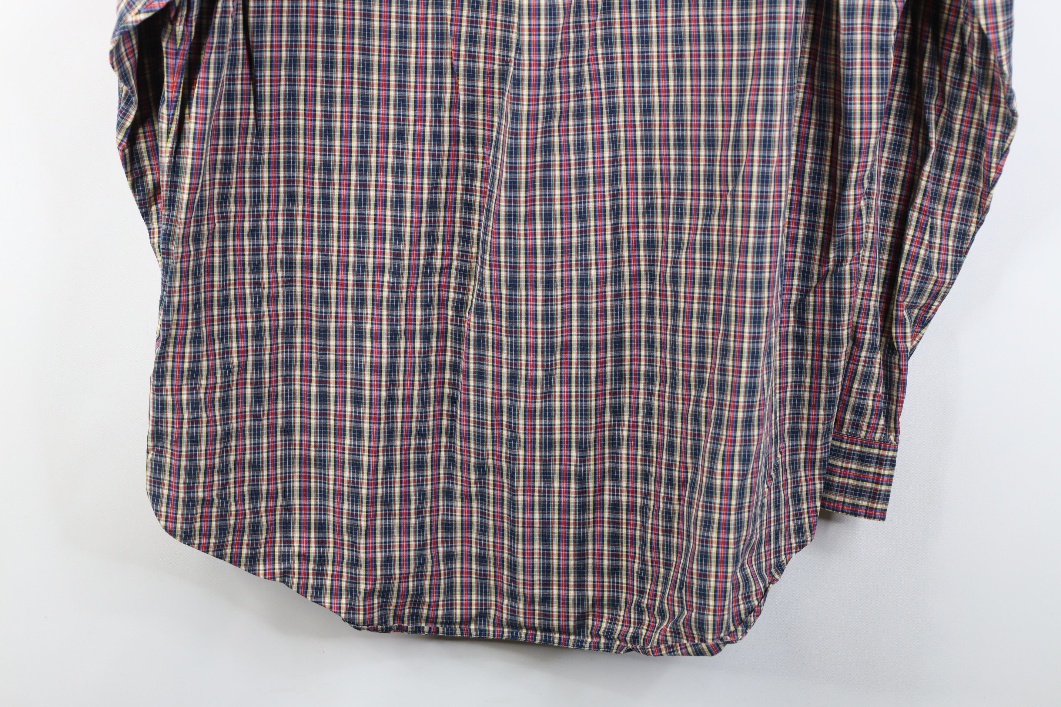 Polo Ralph Lauren Vintage 90s Ralph Lauren Rainbow Plaid Button Down Shirt Size US L / EU 52-54 / 3 - 12 Thumbnail