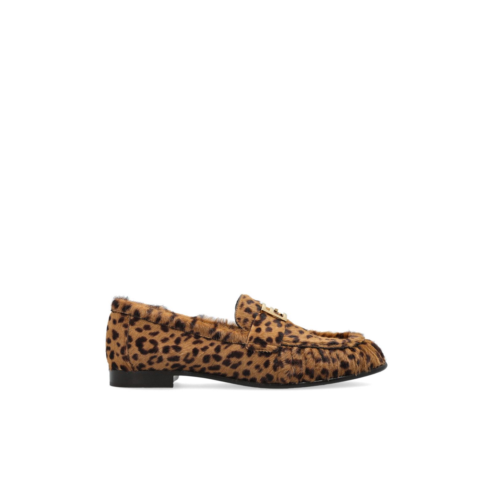 FENDI Baguette $1350 Brown Loafers New & Authentic (Women's
