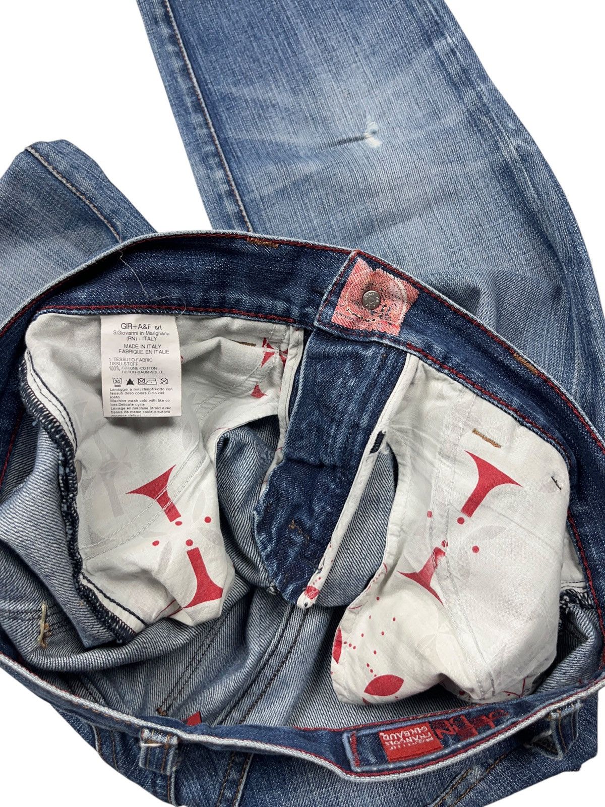 Marithe + Francois Girbaud Vintage Marithe Francois Gibraud Avant Garde Jeans y2k Size 30" / US 8 / IT 44 - 8 Thumbnail