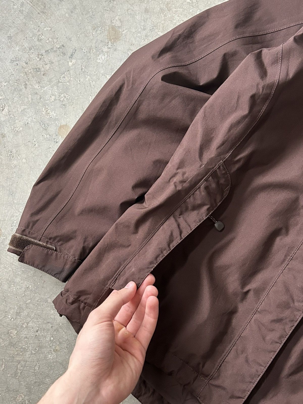 Goretex Vintage 90s The North Face Goretex Jacket TNF Brown Size S / US 4 / IT 40 - 9 Thumbnail