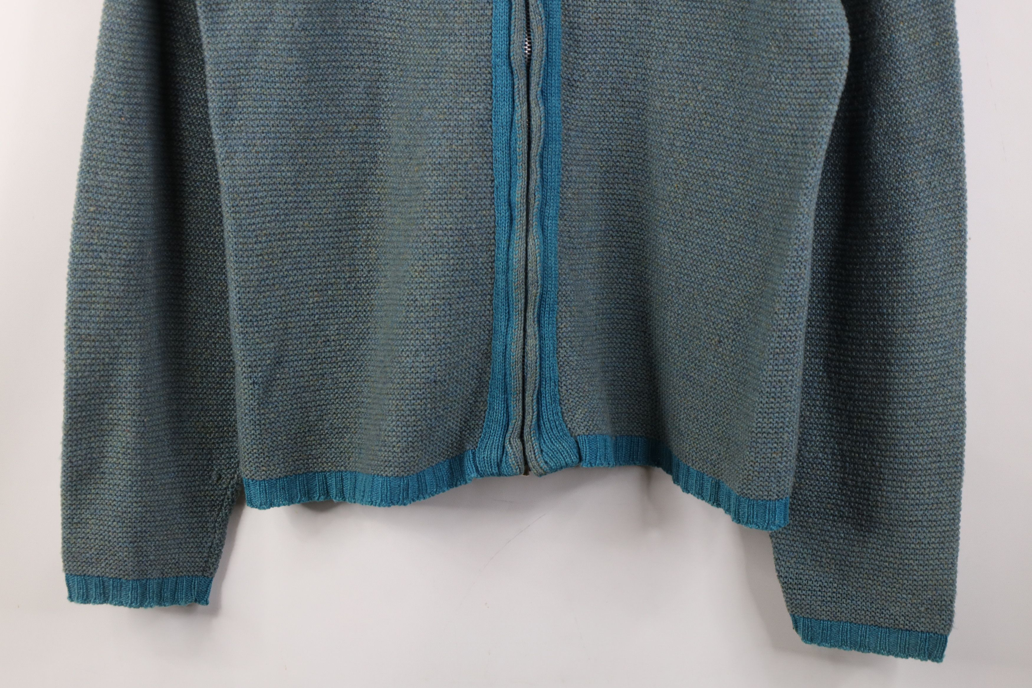 Vintage Vintage 50s Streetwear Chain Button Zip Cardigan Sweater USA Size US M / EU 48-50 / 2 - 3 Thumbnail