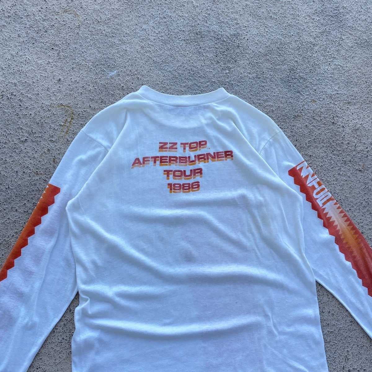Band Tees × Vintage Vintage 1986 ZZ TOP Afterburner tour Y2K long sleeve rock Size US M / EU 48-50 / 2 - 4 Thumbnail