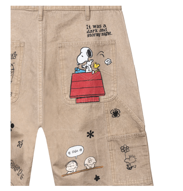 Market × Peanuts BNWT AW24 MARKET x PEANUTS CANVAS PANTS 28 Size US 28 / EU 44 - 15 Thumbnail