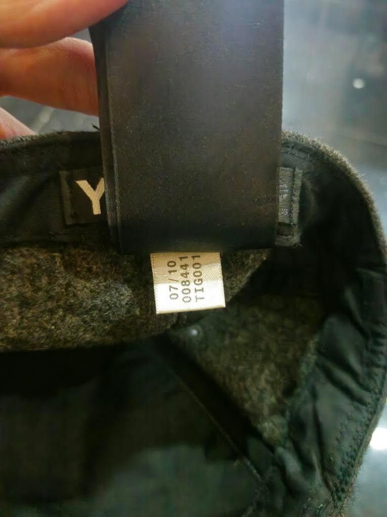 Adidas × Y-3 × Yohji Yamamoto Y-3 Yohji Yamamoto Wool Logo Cap (M) Size ONE SIZE - 5 Thumbnail