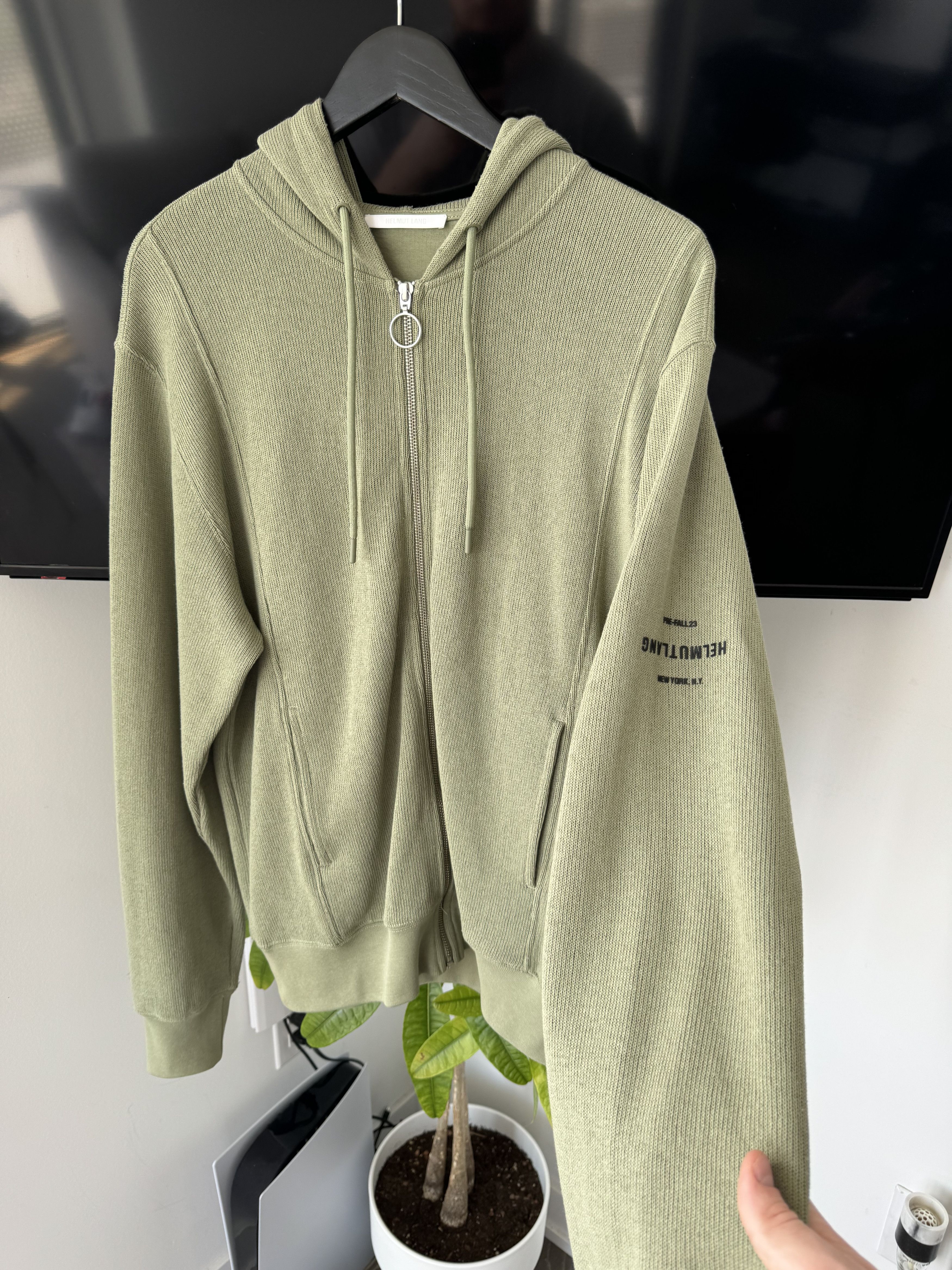 Helmut Lang Knitted Hoodie Size US L / EU 52-54 / 3 - 3 Thumbnail