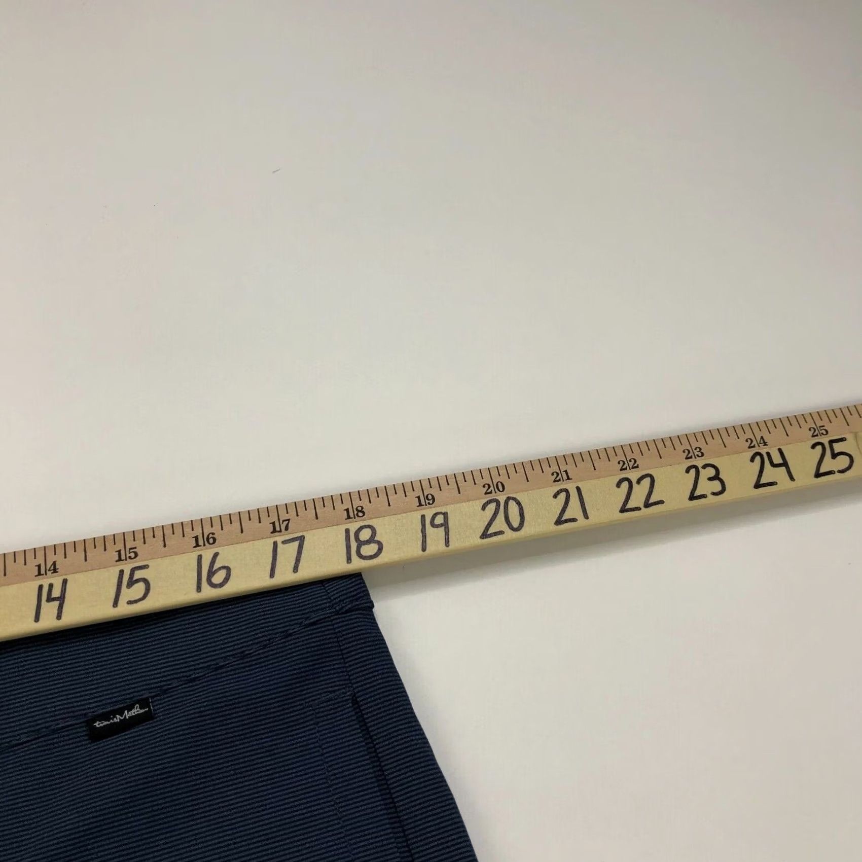 TravisMathew Travis Mathew 34 (Fit 35/36 In) Stretch Flat Chino 10" Shorts Blue MINT Size US 36 / EU 52 - 4 Thumbnail