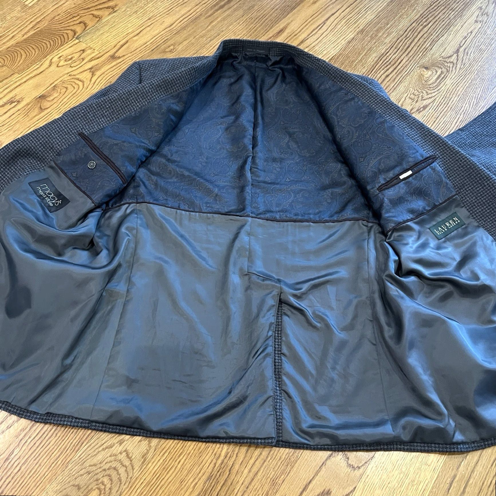 Ralph Lauren Ralph Lauren Blazer Size 46 L Wool And Cashmere Green Label Size 46R - 7 Thumbnail