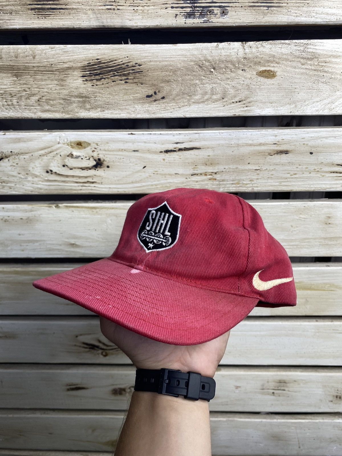 NHL × Nike × Vintage NHL Nike Swiss hockey league cap Size ONE SIZE - 1 Thumbnail