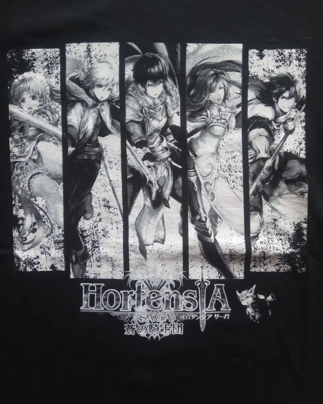 Anime × Japanese Brand Hortensia Saga Big Print Anime Game Tees SEGA Size US M / EU 48-50 / 2 - 2 Thumbnail