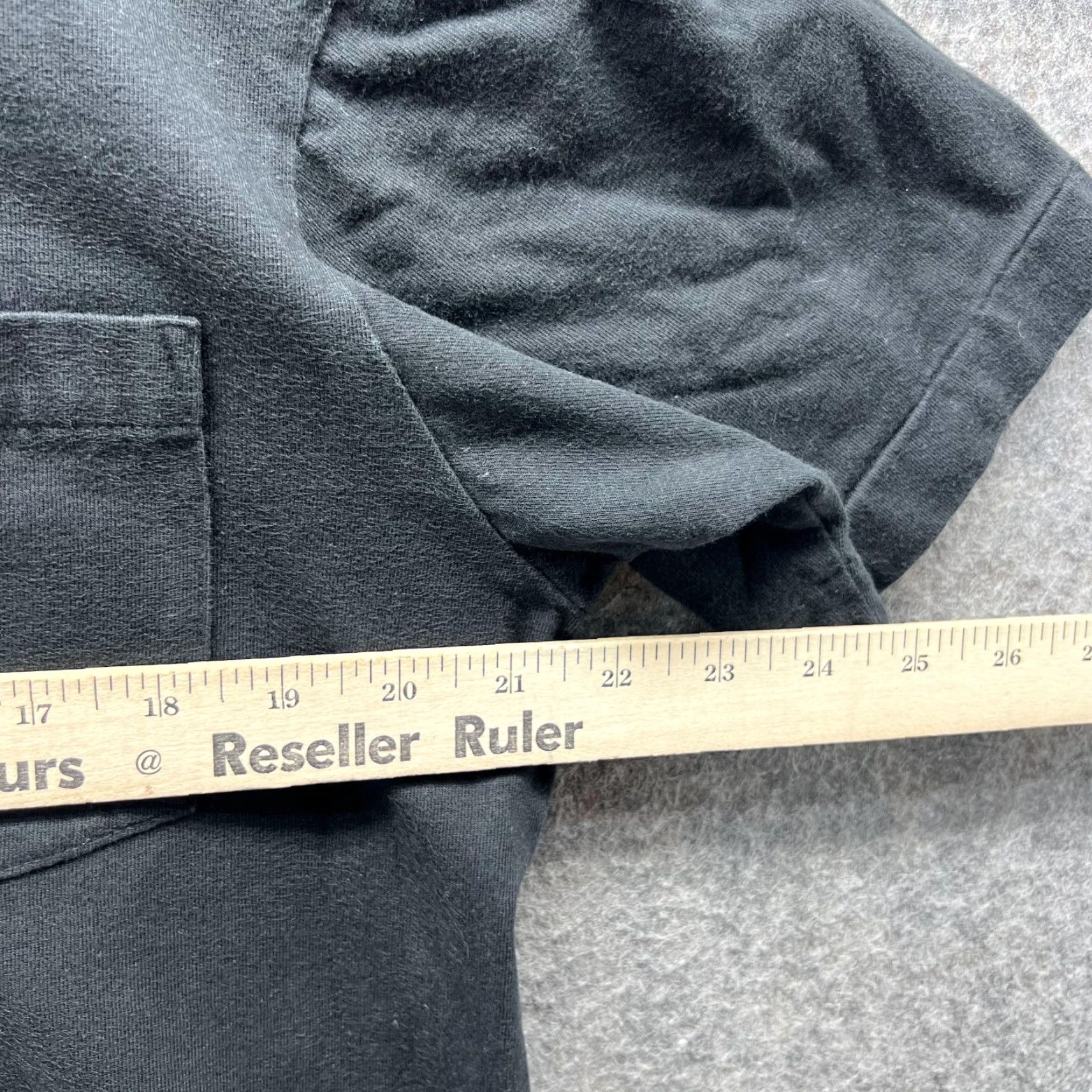 Ralph Lauren VINTAGE Ralph Lauren Polo Shirt Men Medium Black Solid Short Sleeve Button Collar Polo Regular Fit 28 in Size US M / EU 48-50 / 2 - 6 Thumbnail