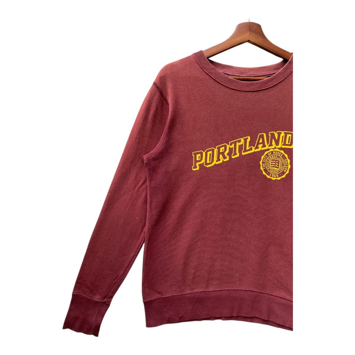 Champion Champion Portland Sweatshirt Spellout Crewneck Size M Size US M / EU 48-50 / 2 - 3 Thumbnail