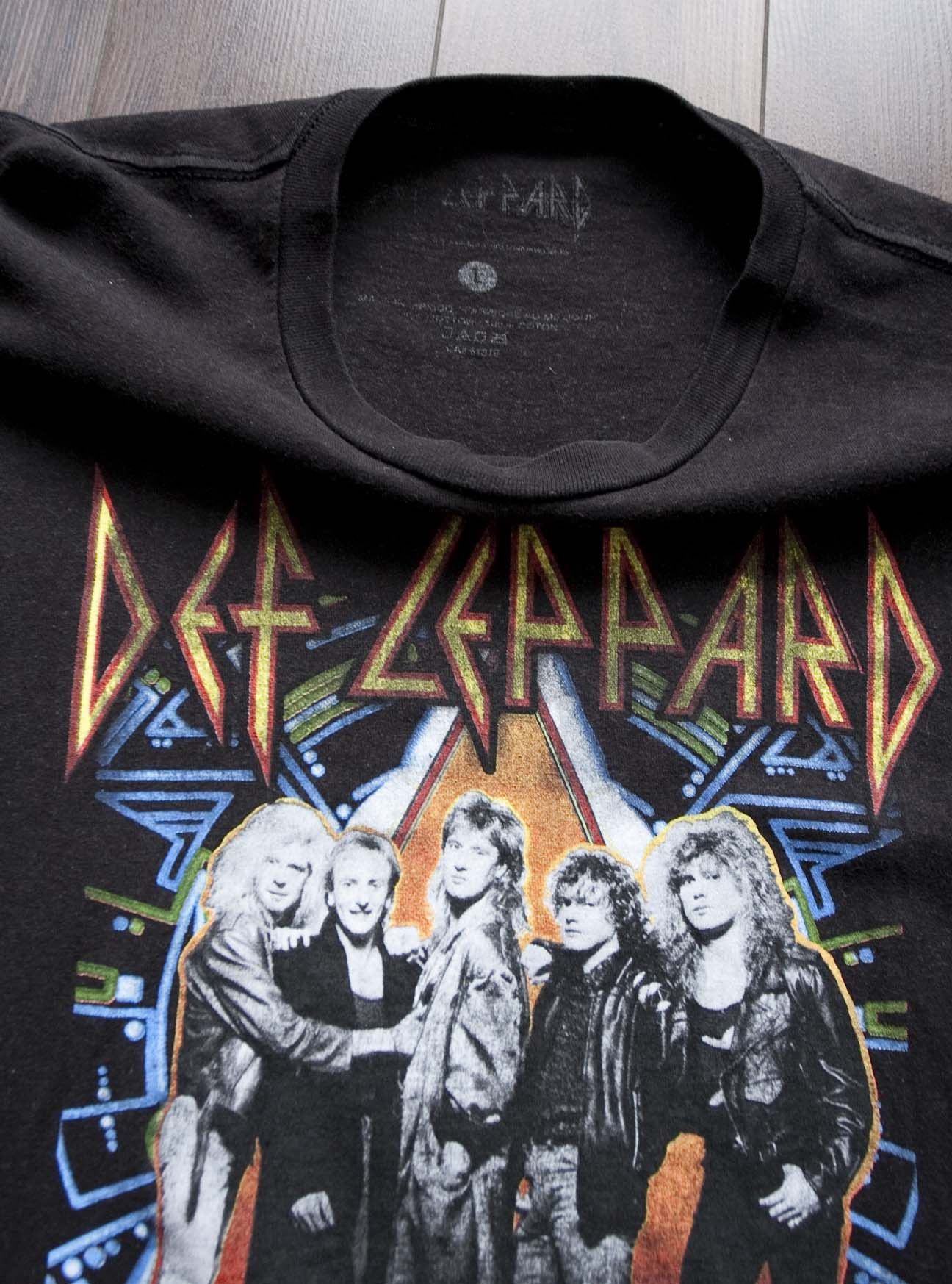 Other Def Leppard T Shirt Hysteria Size L Size US L / EU 52-54 / 3 - 2 Thumbnail