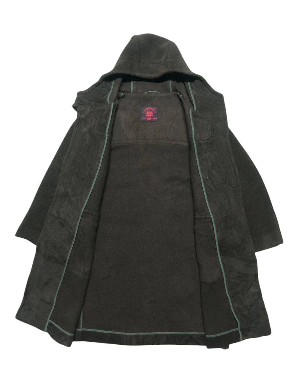 Designer × Gloverall × Vintage Vintage Old England Gloverall Duffle Coat Hoodie England Size US M / EU 48-50 / 2 - 3 Thumbnail