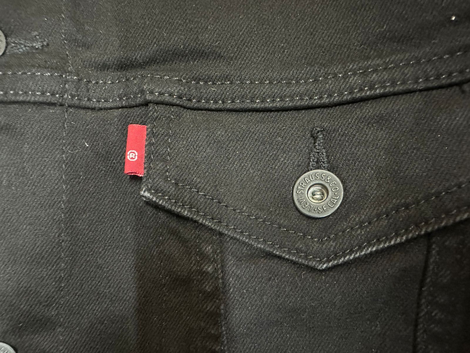 Levi's Levis denim jacket black Size US L / EU 52-54 / 3 - 7 Thumbnail