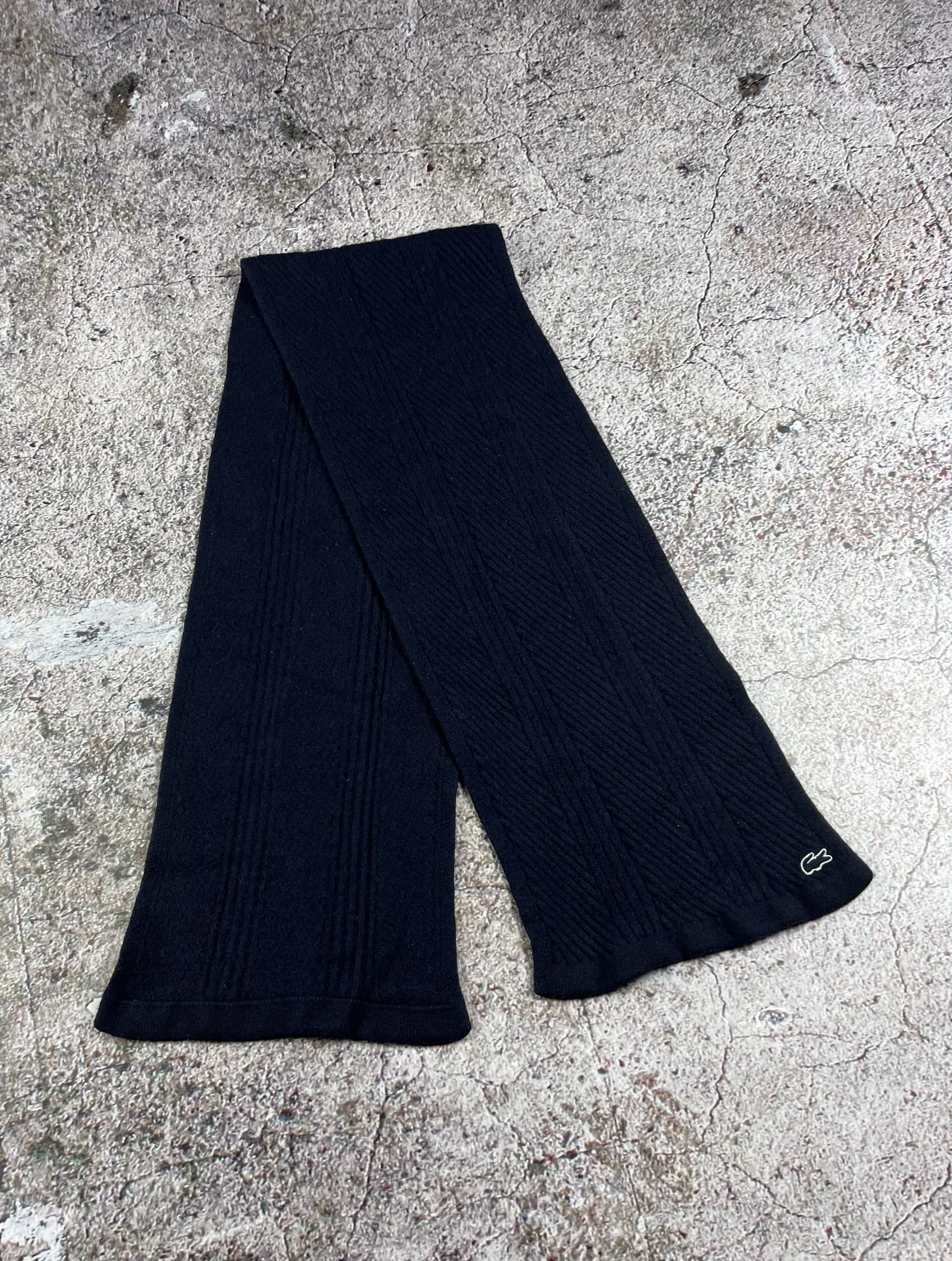 Lacoste Lacoste Wool Scarf Size ONE SIZE - 3 Thumbnail