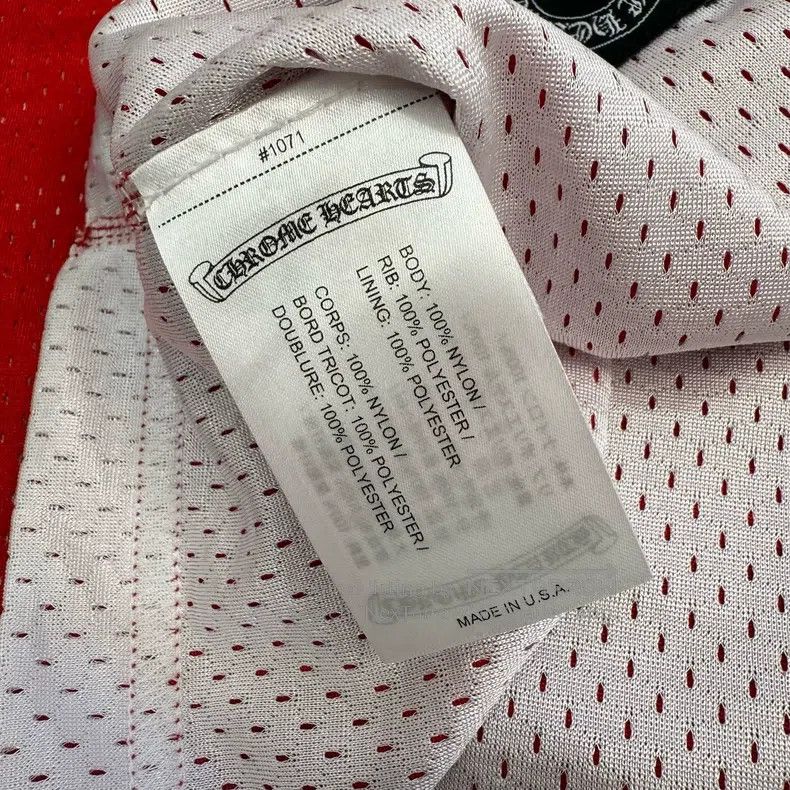 Chrome Hearts CHROME HEARTS Size L Red ice hockey vest Size US L / EU 52-54 / 3 - 5 Thumbnail