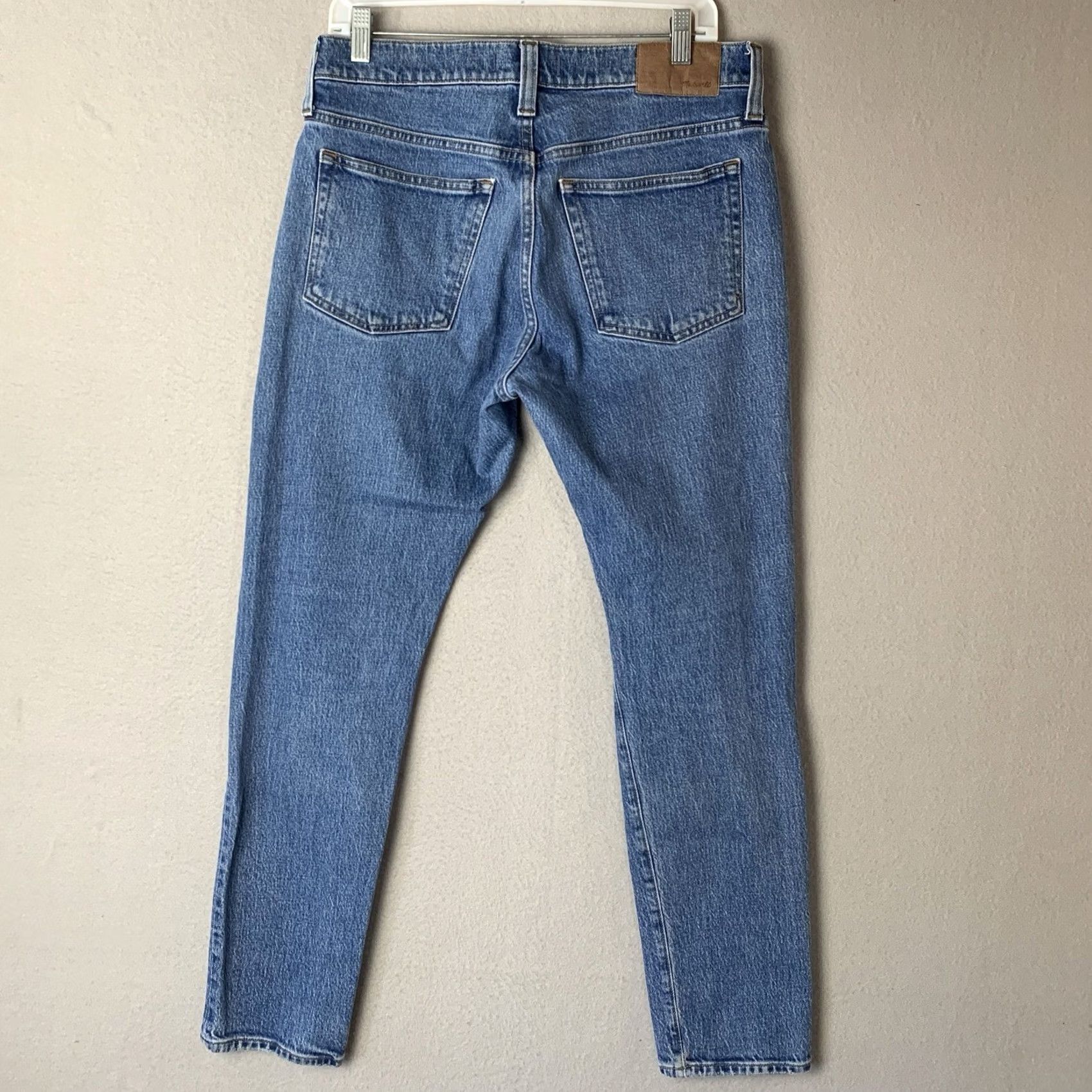 Madewell Madewell Jeans Men 32x30 Blue Slim Distressed Stretch 5-Pocket Denim Regular Slim Mens Jeans Size US 32 / EU 48 - 2 Thumbnail