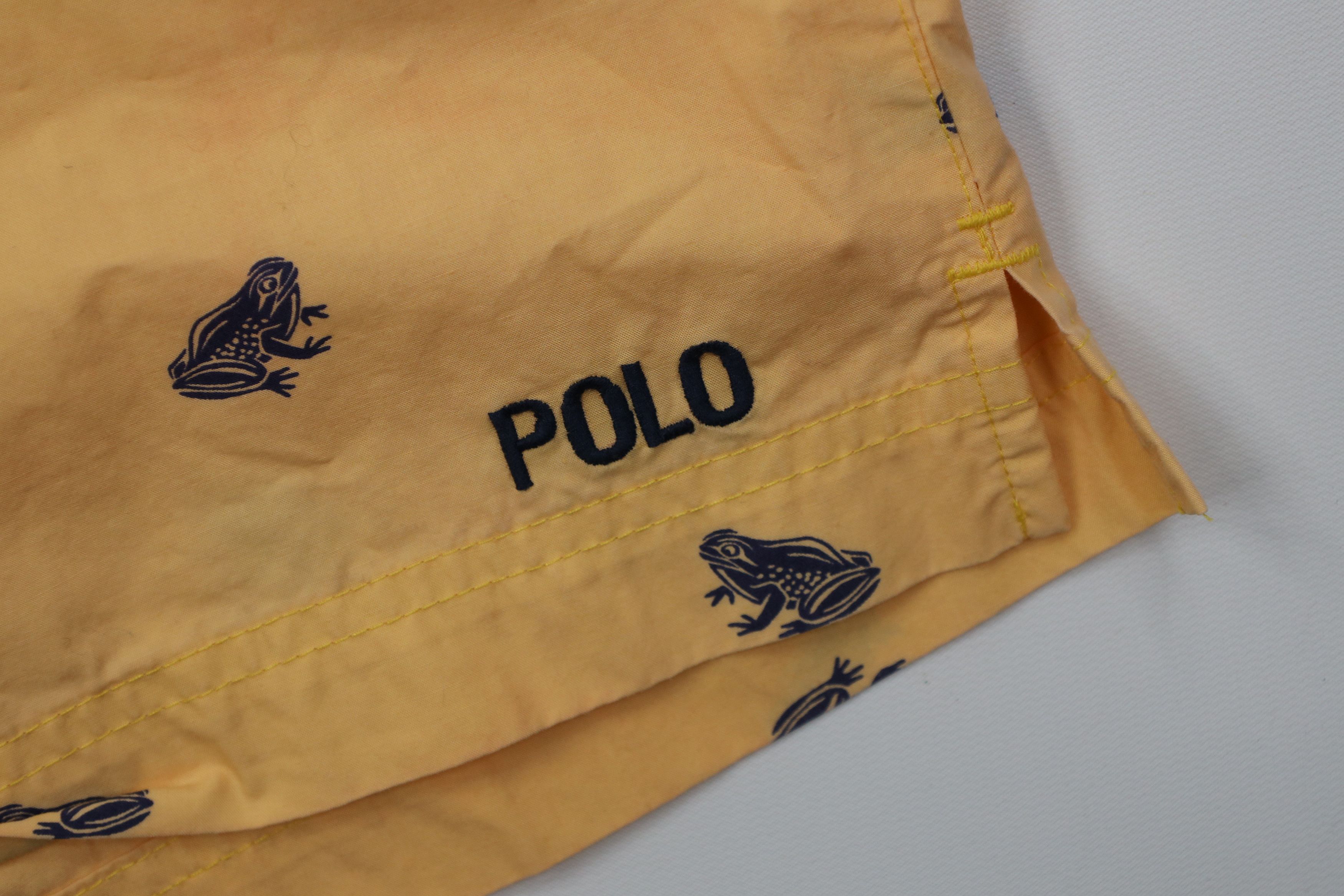 Ralph Lauren Vintage 90s Polo Sport Ralph Lauren Lined Shorts Swim Trunks Size US 36 / EU 52 - 5 Thumbnail
