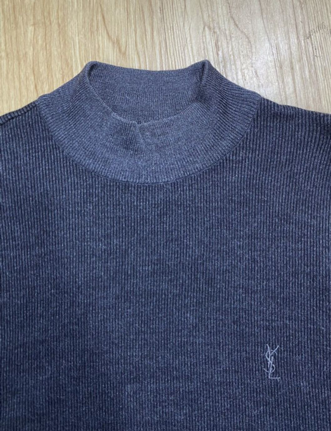 Yves Saint Laurent Vintage Yves Saint Laurent Knitwear Sweater Jumper Size US M / EU 48-50 / 2 - 2 Thumbnail