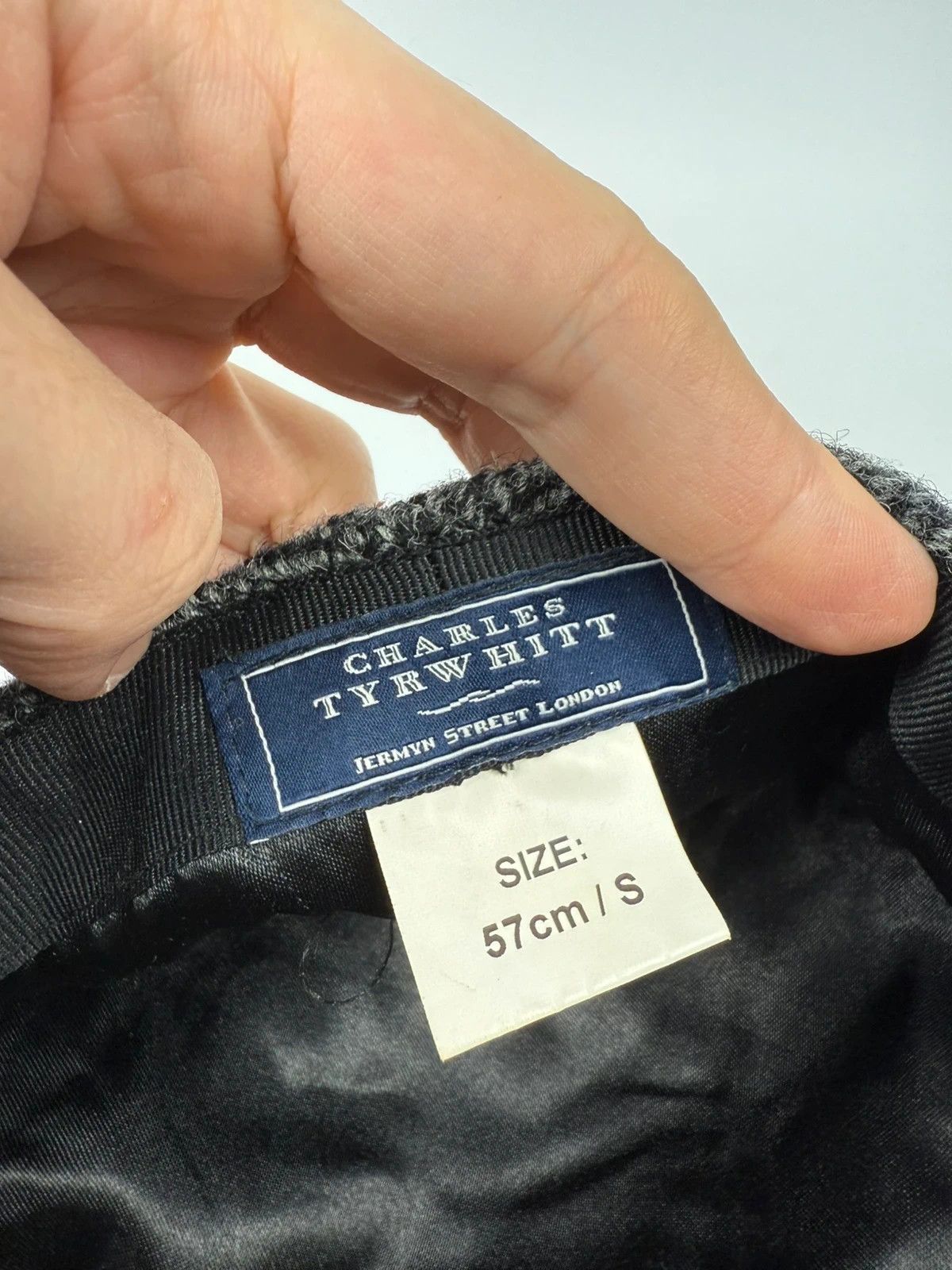 Harris Tweed Charles Tyrwhitt Harris Tweed Wool Flat Hat Handwoven size S Size ONE SIZE - 11 Thumbnail