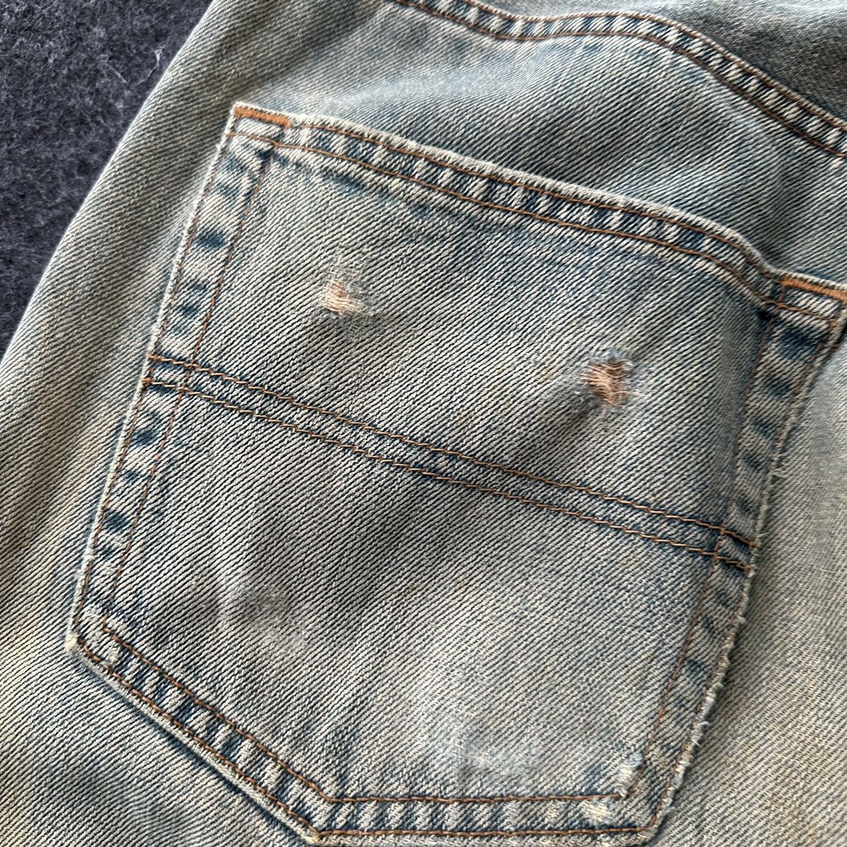 Big John Vintage Big John Regular Baggy Mudwash Denim 32x30 D684 Size US 32 / EU 48 - 5 Thumbnail