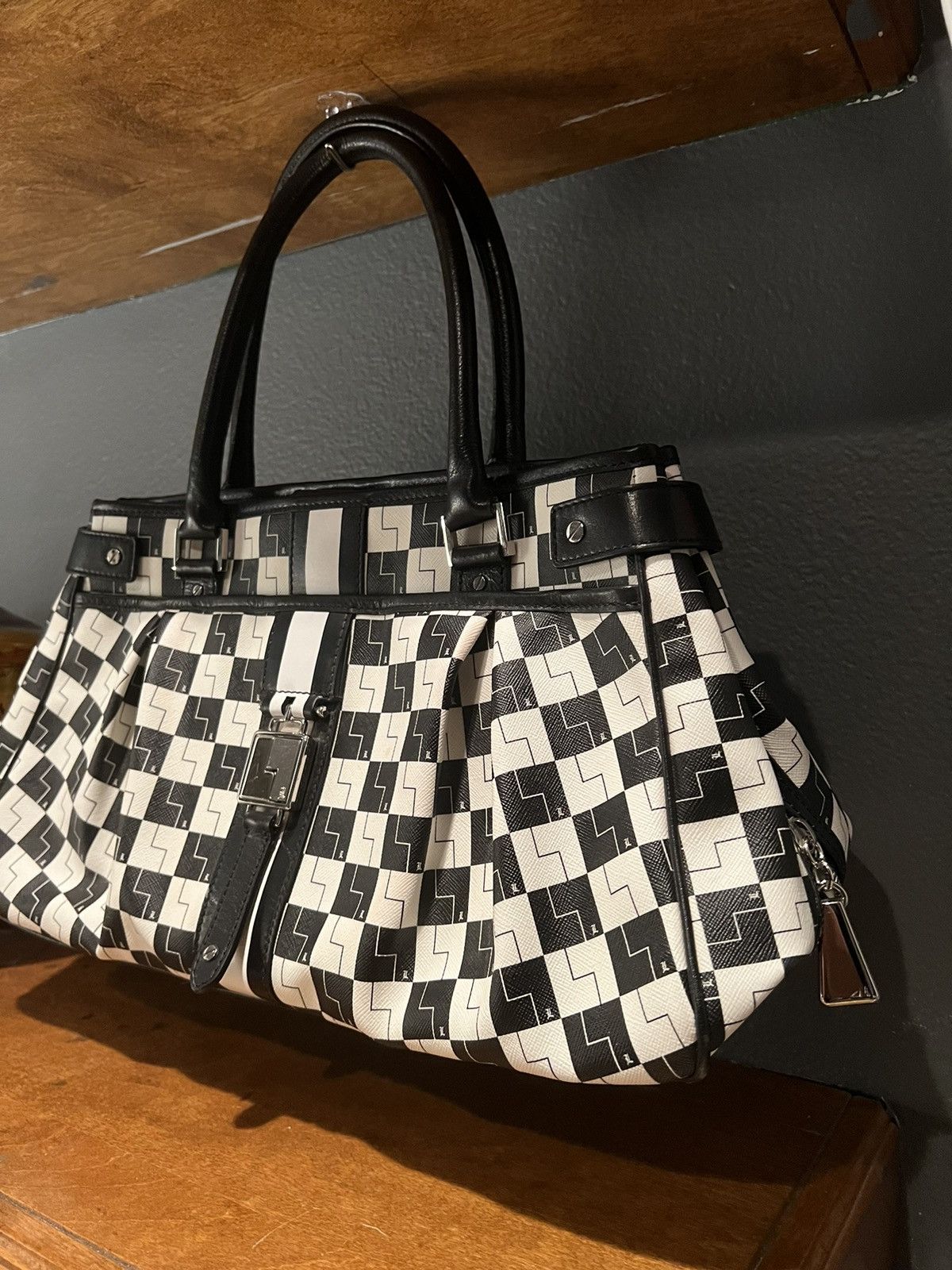 L.A.M.B. L.A.M.B by Gwen Stefani Checkerboard Bag Size ONE SIZE - 6 Thumbnail