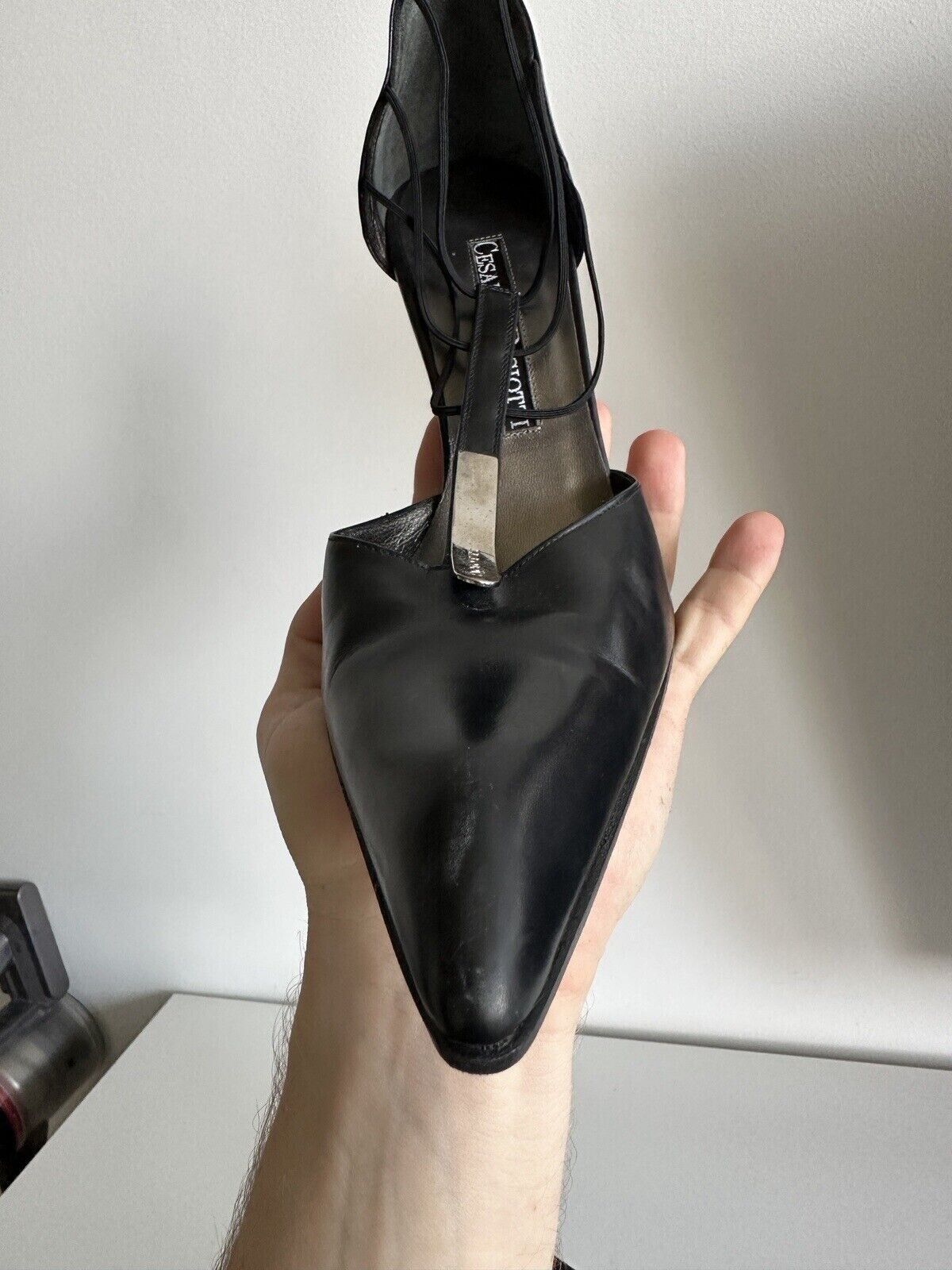 Paciotti Cesare Paciotti Womens Leather Heels size 38.5 Size US 8.5 / IT 38.5 - 3 Thumbnail
