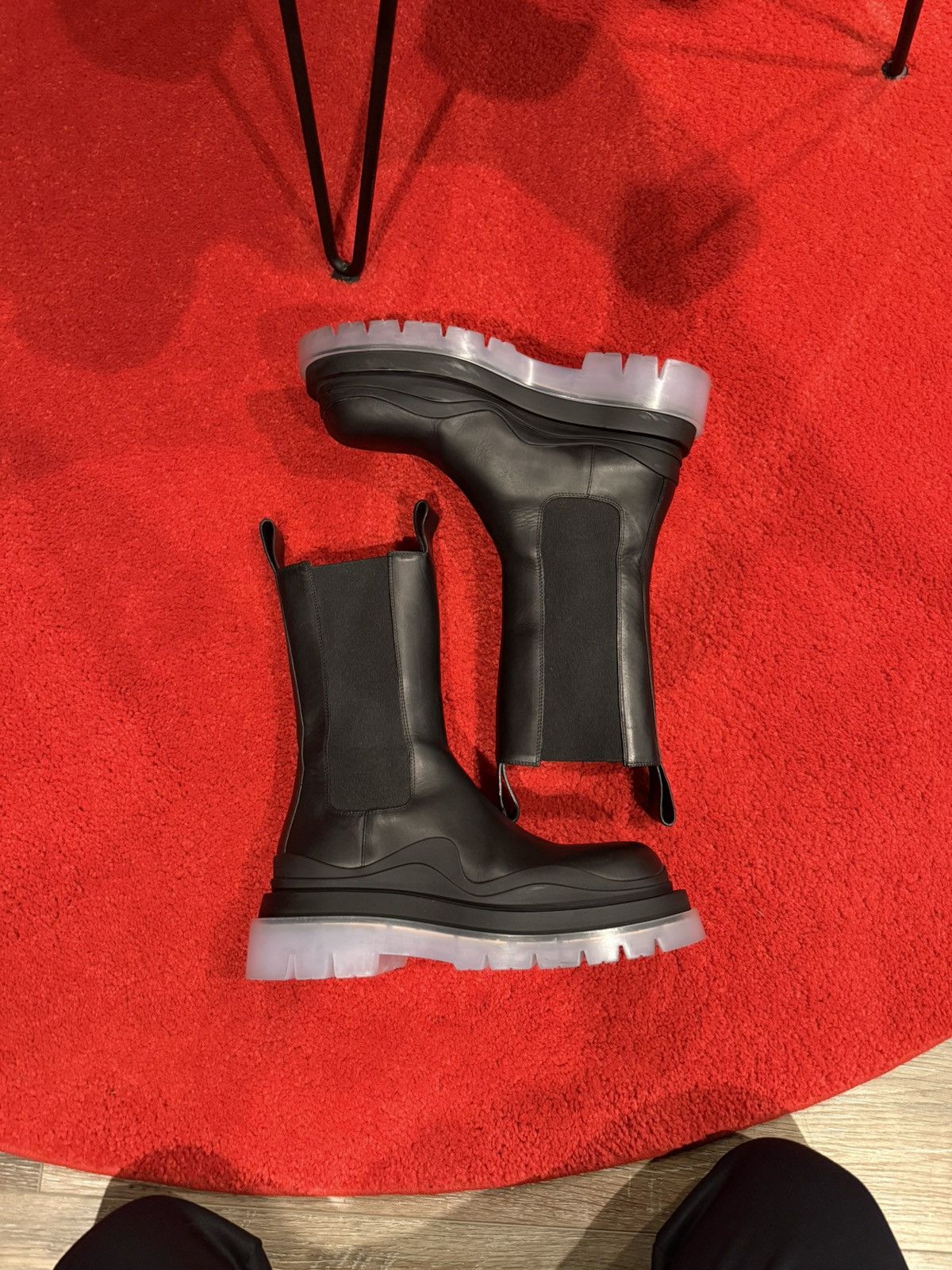 Bottega Veneta × Guidi × Rick Owens Bottega Veneta Tire Boot Size US 8 / IT 38 - 3 Thumbnail