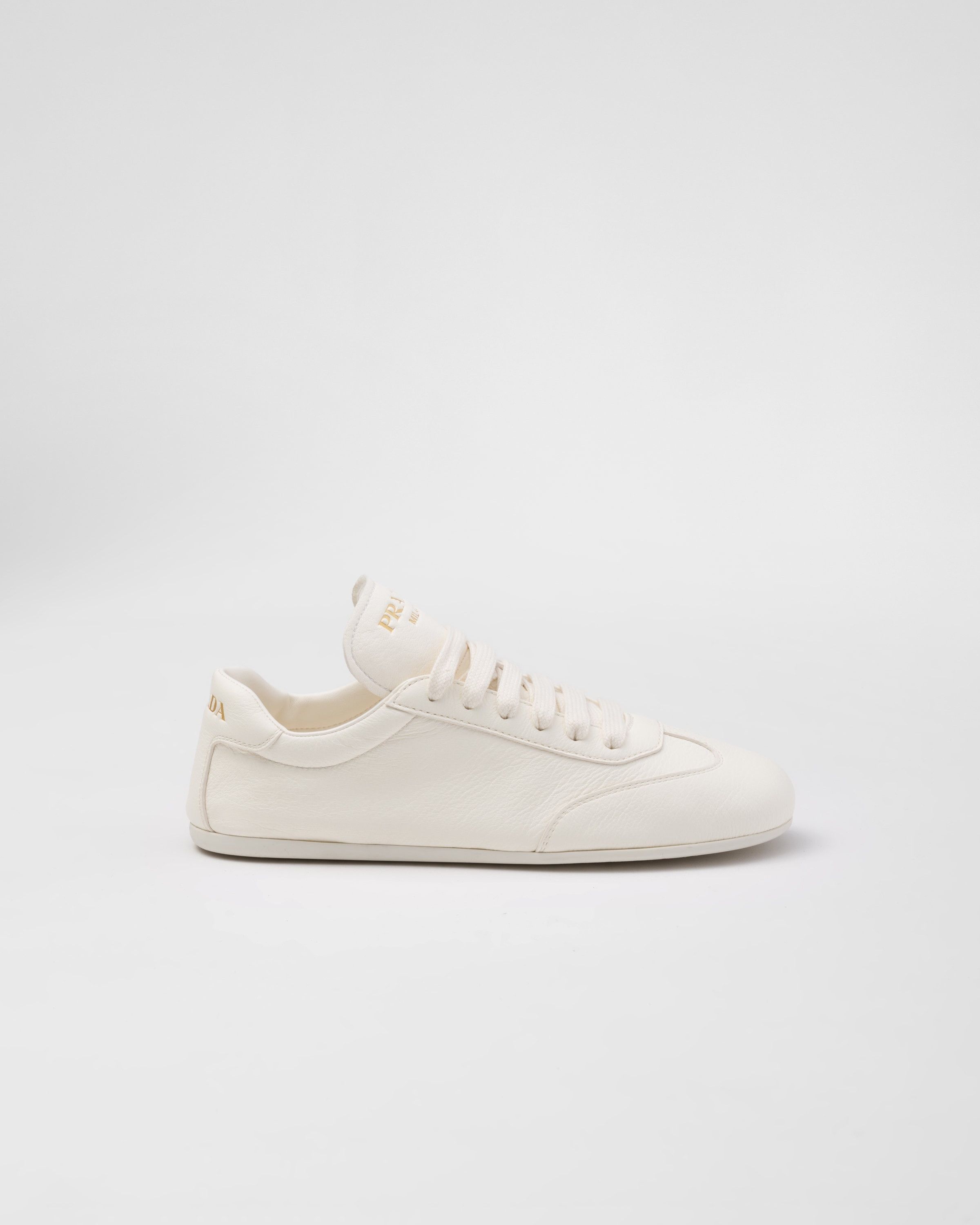 Prada o1la1rc1a0925 Leather Sneakers in White Size US 11 / IT 41 - 2 Thumbnail