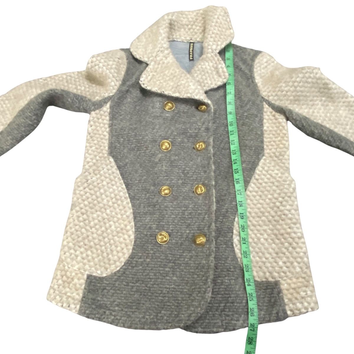 Issey Miyake Vintage Issey Miyake Frapbois Double Breasted Knit Jacket Size S / US 4 / IT 40 - 13 Thumbnail