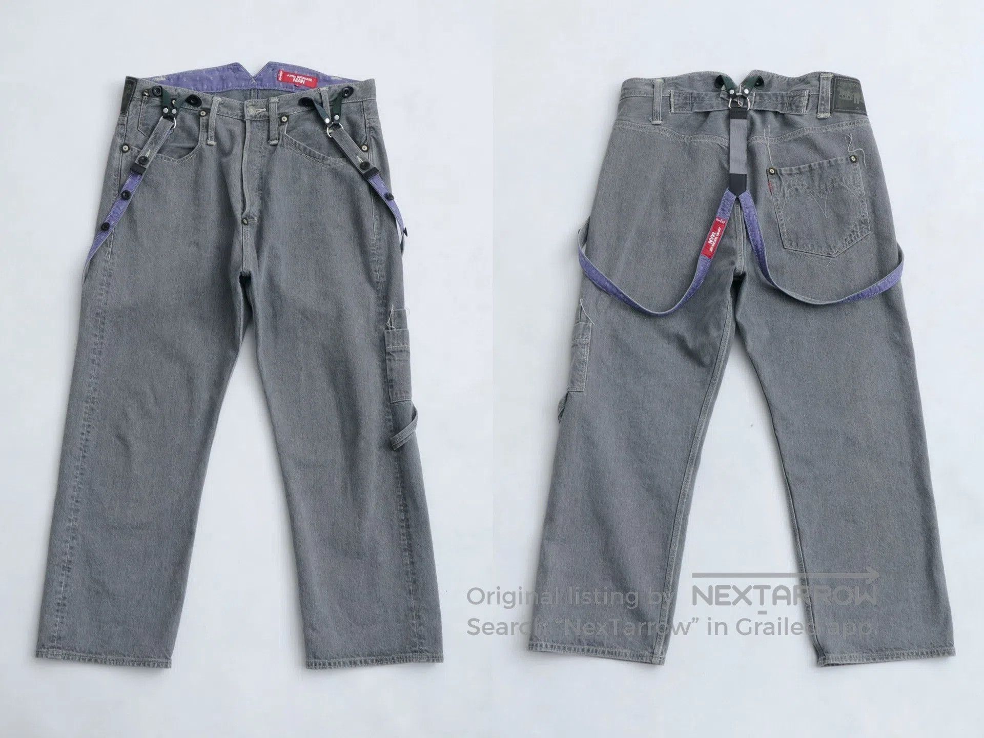 Junya Watanabe Junya Watanabe x Levi's Suspender Jeans. Size US 30 / EU 46 - 7 Thumbnail