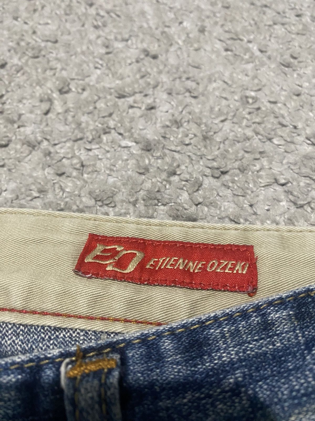 Japanese Brand × Vintage Etienne Ozeki Japanese Denim Pants Hybrid y2k drip swag vtg Size US 32 / EU 48 - 9 Thumbnail