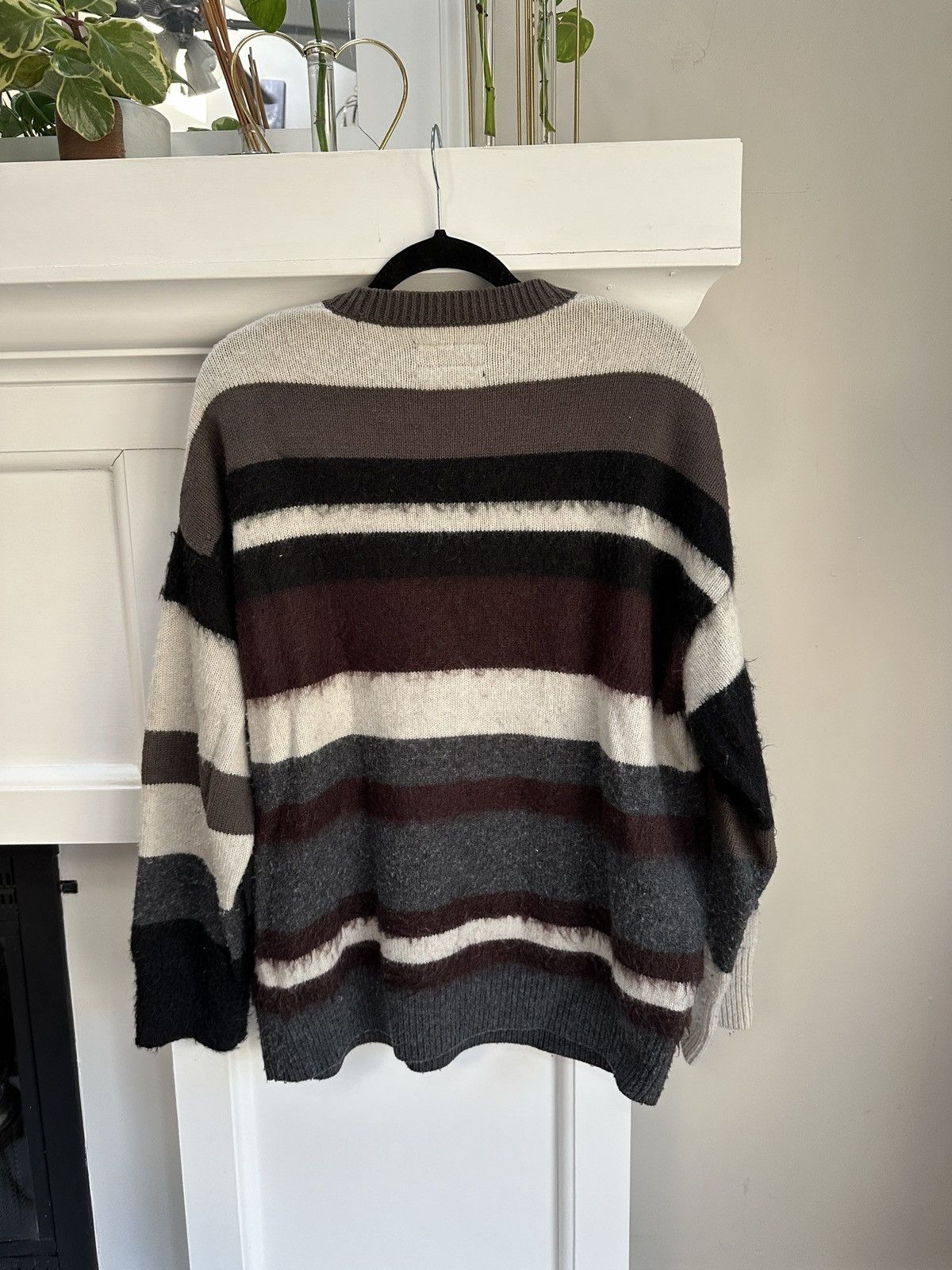 Allsaints Striley Crew Oversized Striped Sweater Size US S / EU 44-46 / 1 - 3 Thumbnail