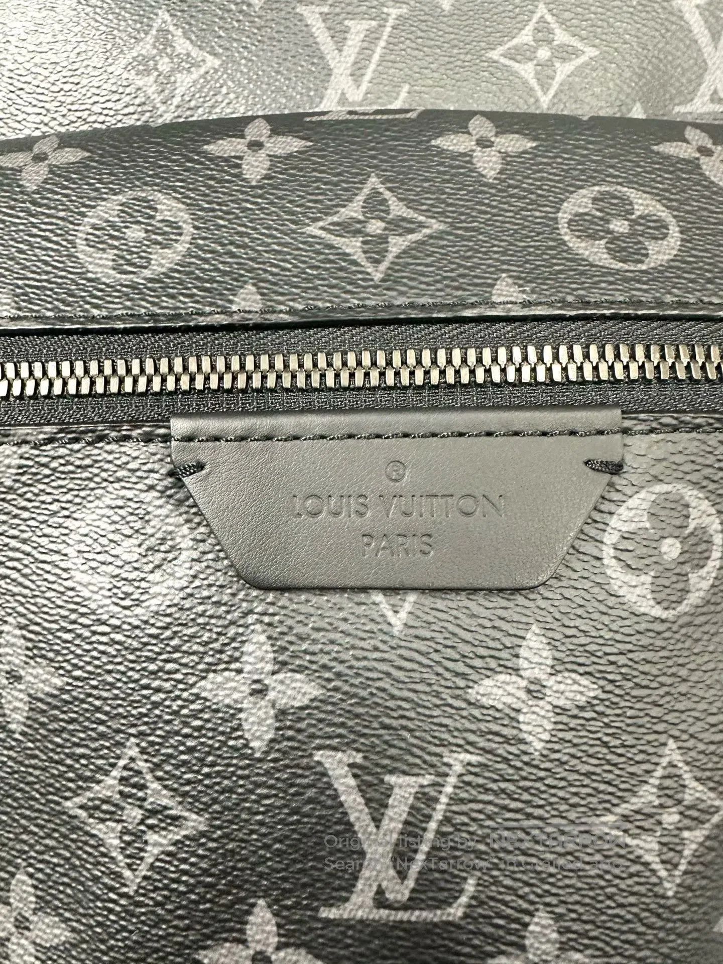 Louis Vuitton Louis Vuitton Black Apollo Series Printed Logo Backpack| Size ONE SIZE - 5 Thumbnail