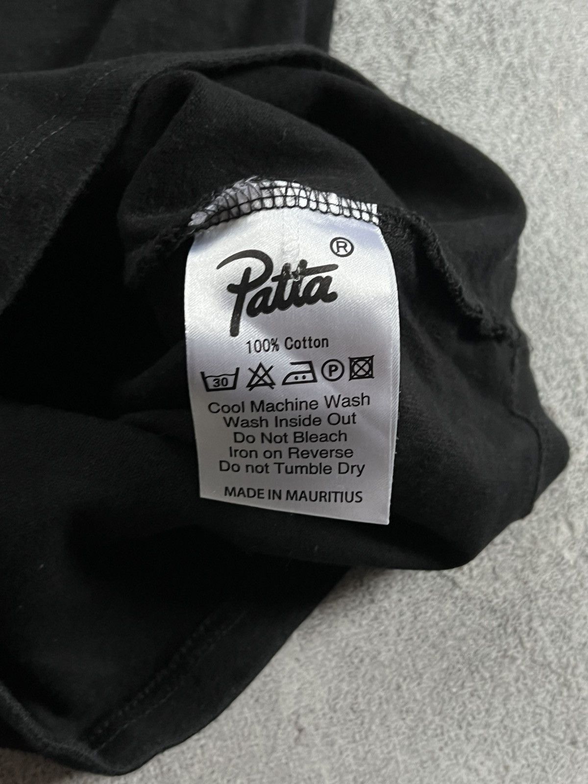 Patta Patta Clothing Amsterdam T Shirt Big Logo Size S Black Tee Size US S / EU 44-46 / 1 - 8 Thumbnail
