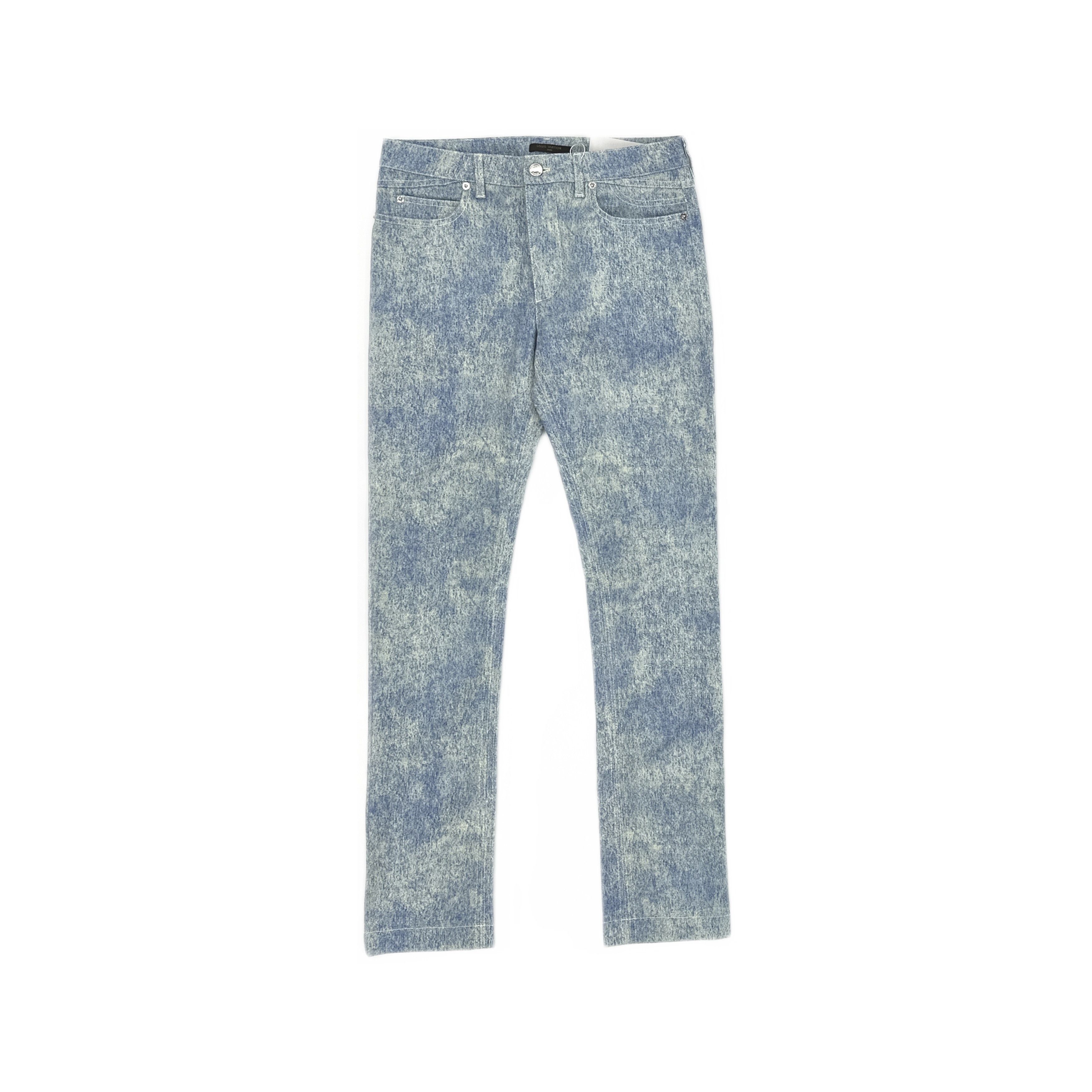 Louis Vuitton Louis Vuitton Acid Wash Denim Jeans Size 38 Size US 38 / EU 54 - 1 Thumbnail