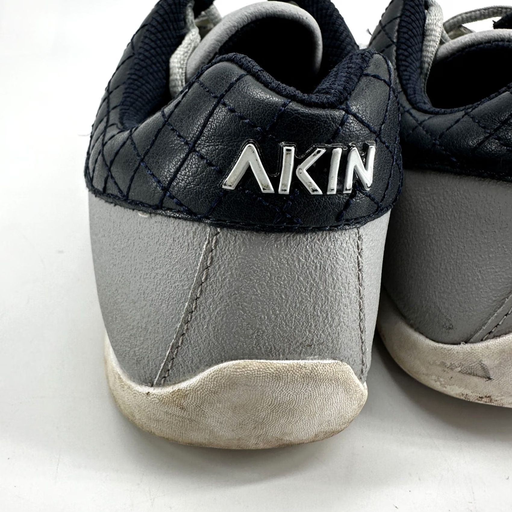 Vintage Akin Limited Edition Shift Athletic Sneaker Gray Men's 9.5 Lace Up Low Top Shoes Size US M / EU 48-50 / 2 - 7 Thumbnail