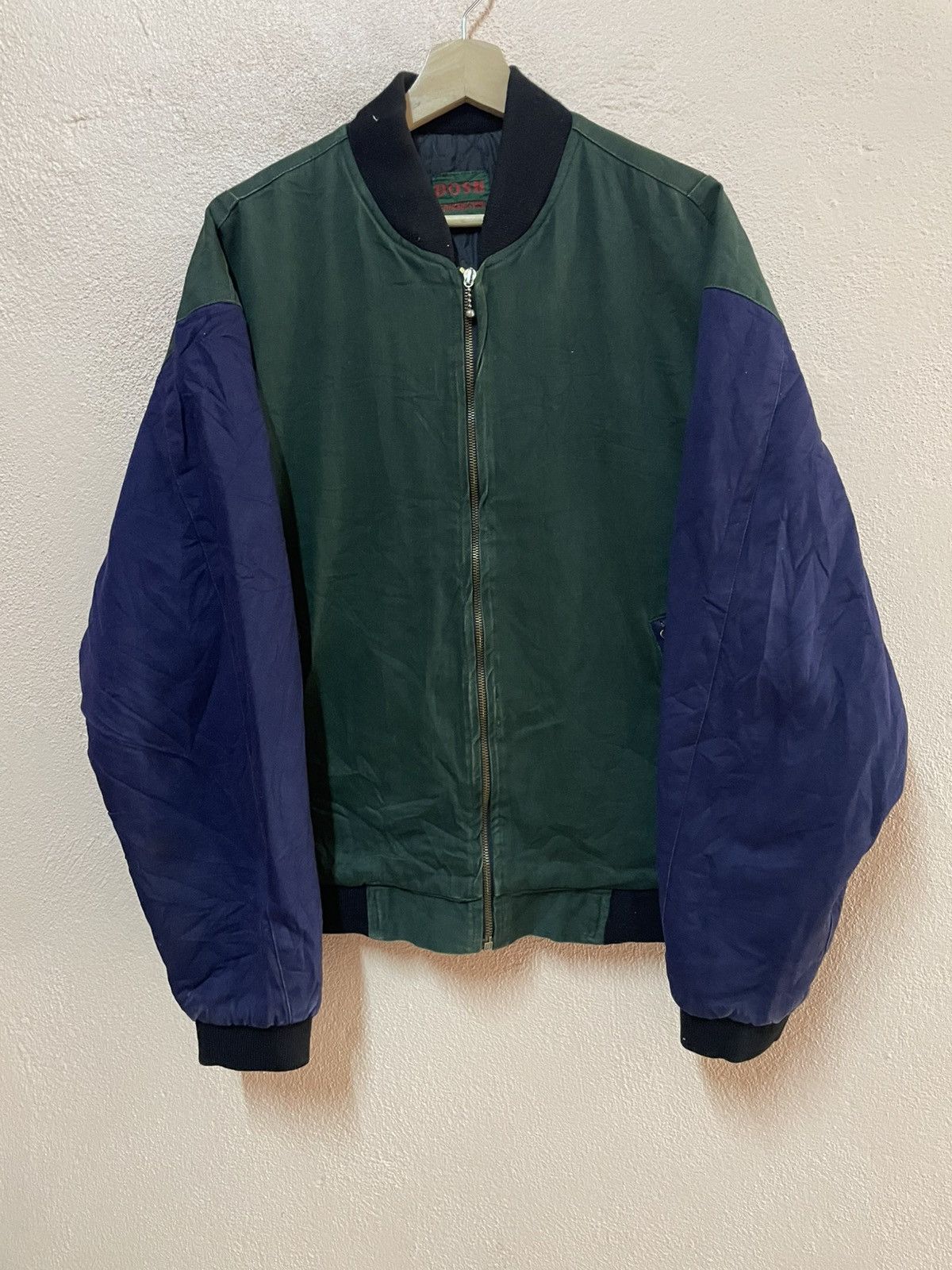 Vintage Vintage Dosh Manchester Letterman jacket Made in Britain Size US L / EU 52-54 / 3 - 1 Thumbnail