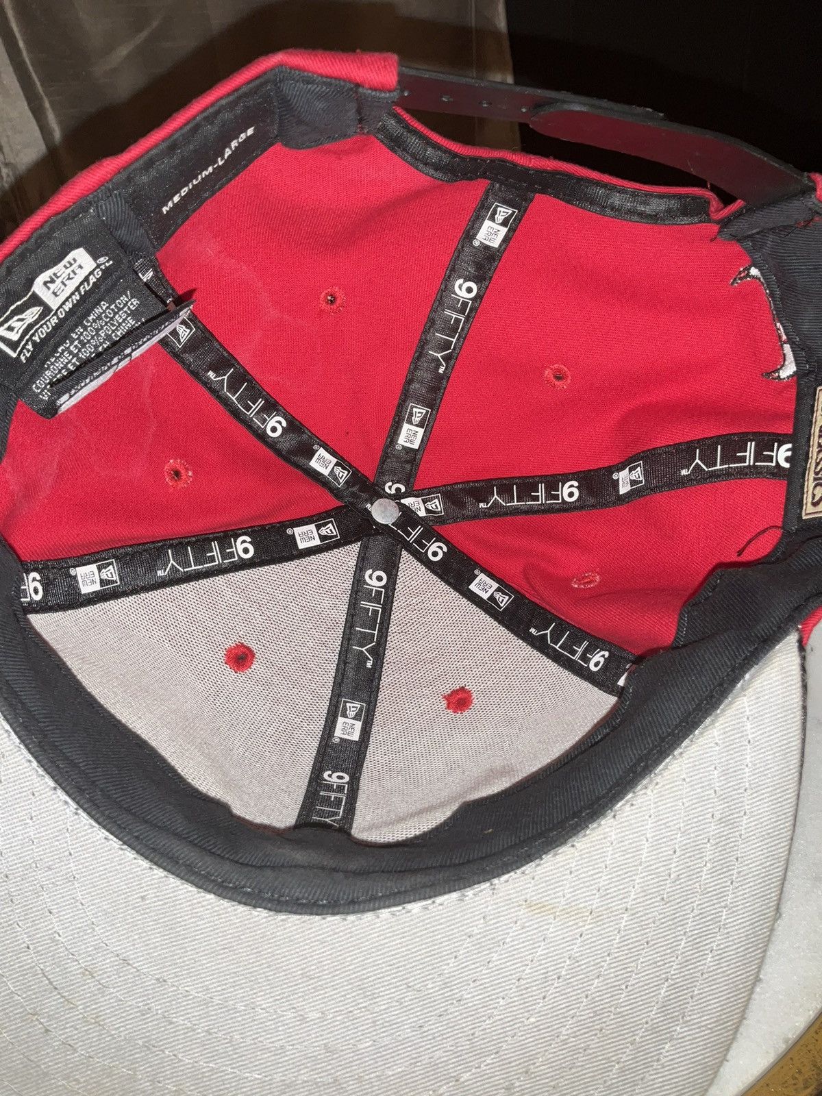NBA × New Era NBA Chicago Bulls Snapback Size ONE SIZE - 6 Thumbnail