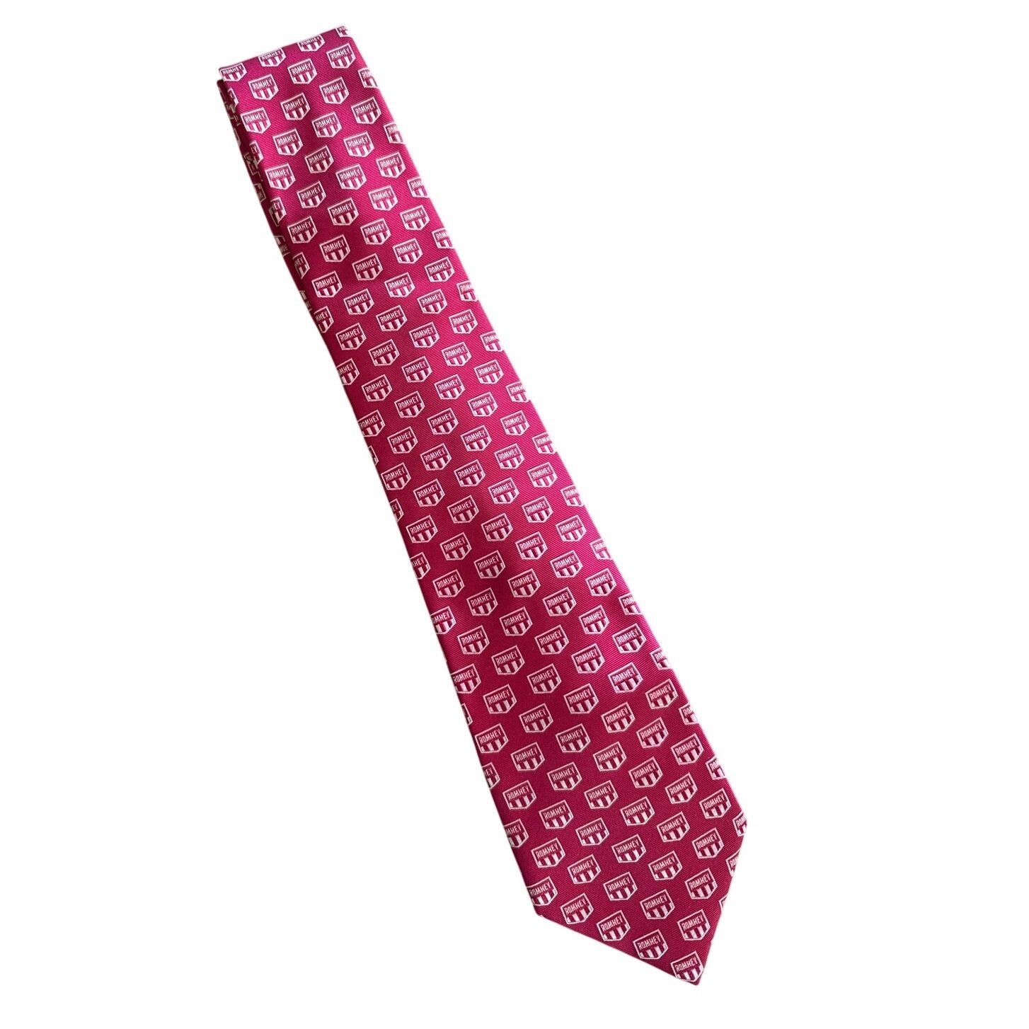 Other Romney for President 2012 Red Silk Logo Tie Size ONE SIZE - 1 Thumbnail