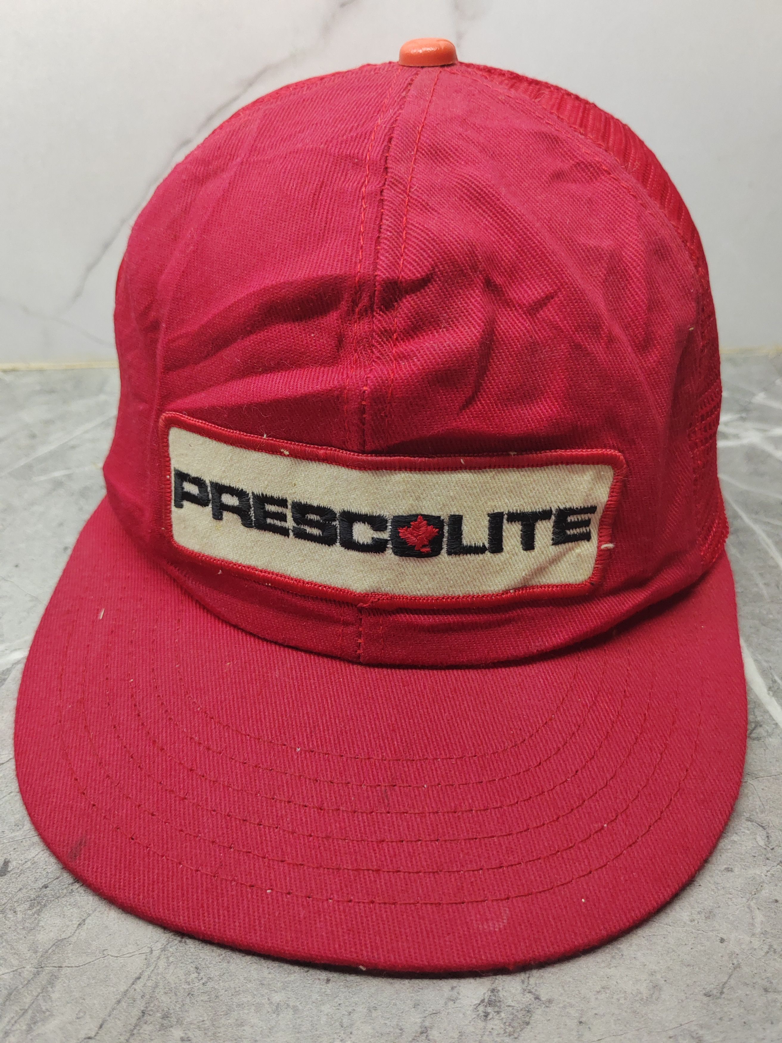 Vintage Vintage Prescolite Trucker Cap Hat Size ONE SIZE - 1 Thumbnail