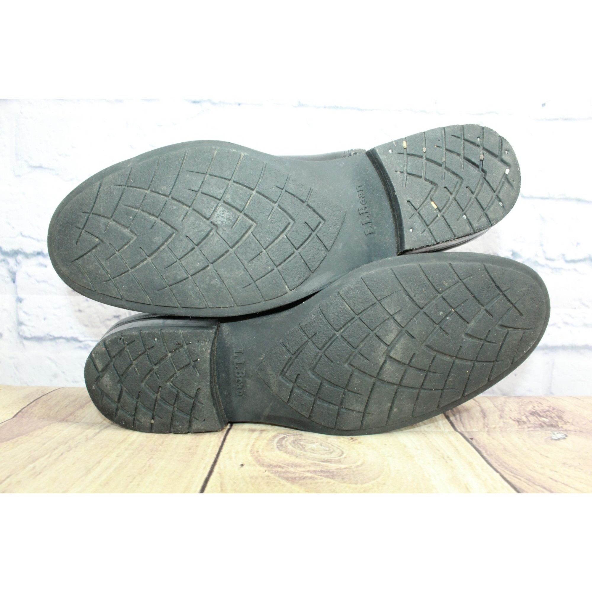 L.L. Bean LL Bean Black Leather Buckle Side Zip Ankle Booties Size US 8.5 / IT 38.5 - 9 Thumbnail