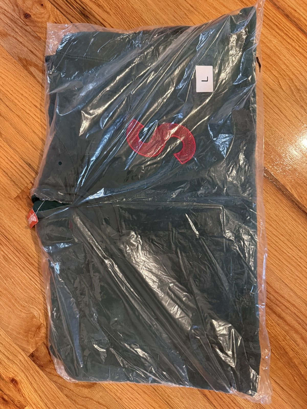 Supreme BRAND NEW SUPREME S LOGO HOODIE DARK GREEN LARGE Size US L / EU 52-54 / 3 - 3 Thumbnail