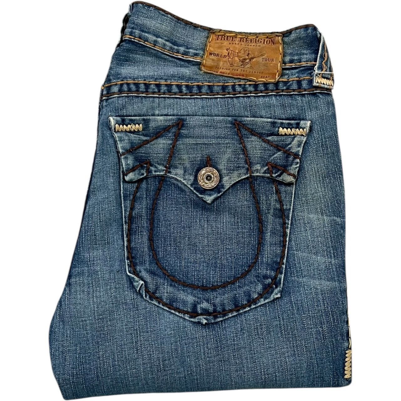 ⭐️激レア⭐️TRUE RELIGION BILLY SUPER T ワイド y2k IO着用 TRUERE