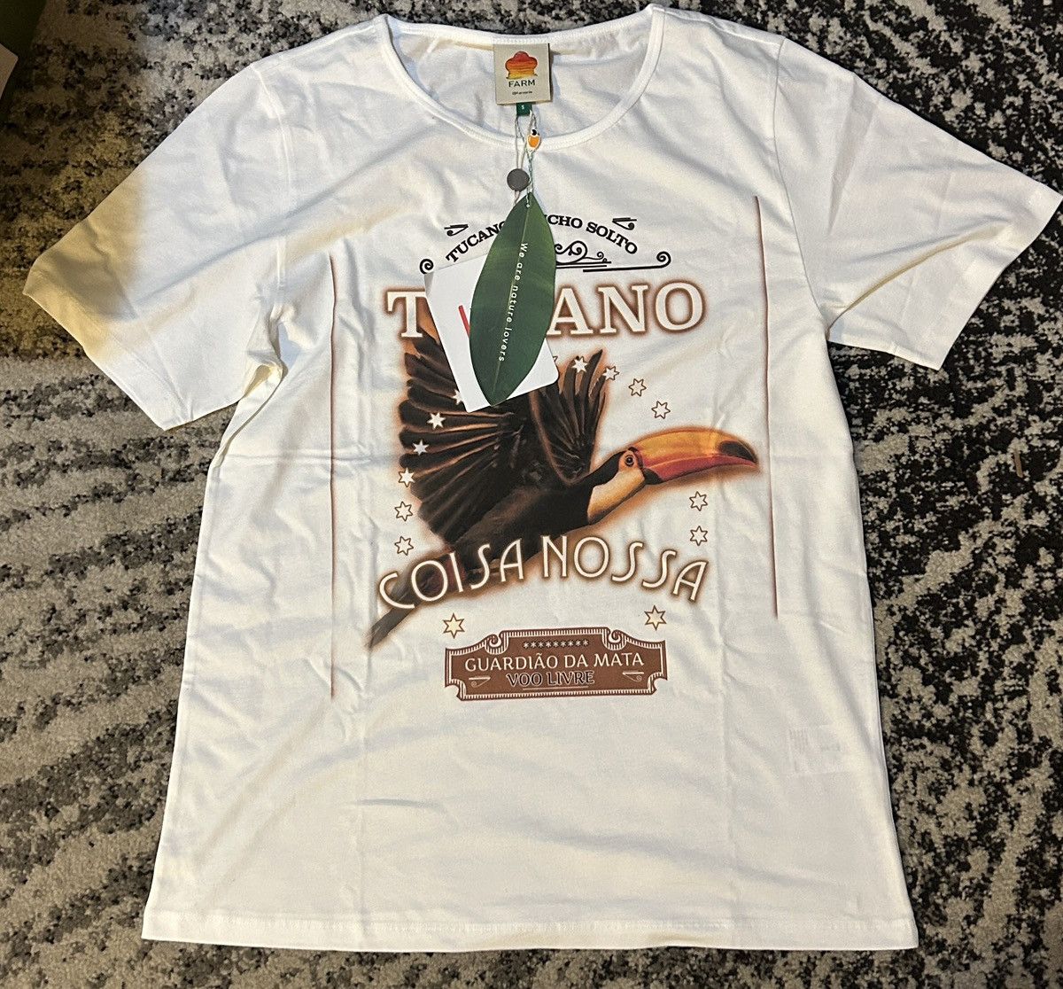 Farm Rio FARM RIO Printed cotton-jersey T-shirt size S Size S / US 4 / IT 40 - 3 Thumbnail