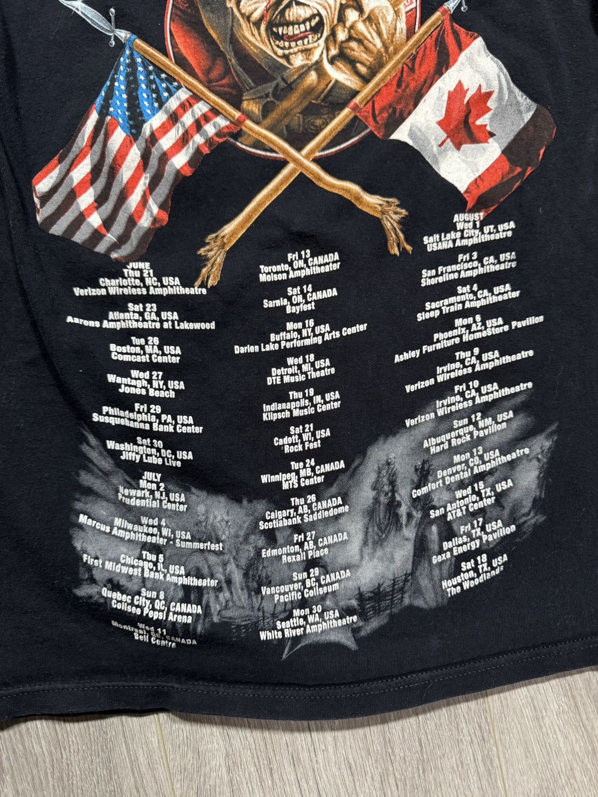 Band Tees × Iron Maiden IRON MAIDEN Maiden England 2012 North American Tour vintage Size US S / EU 44-46 / 1 - 6 Thumbnail