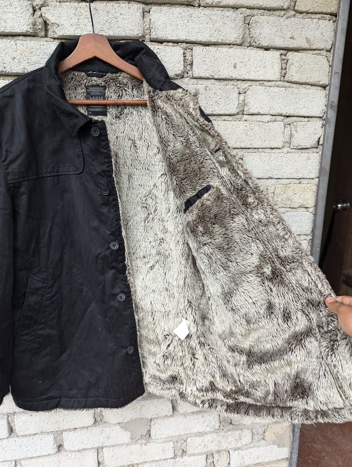 Japanese Brand Louis Chavlon Sherpa Jacket Size US L / EU 52-54 / 3 - 5 Thumbnail