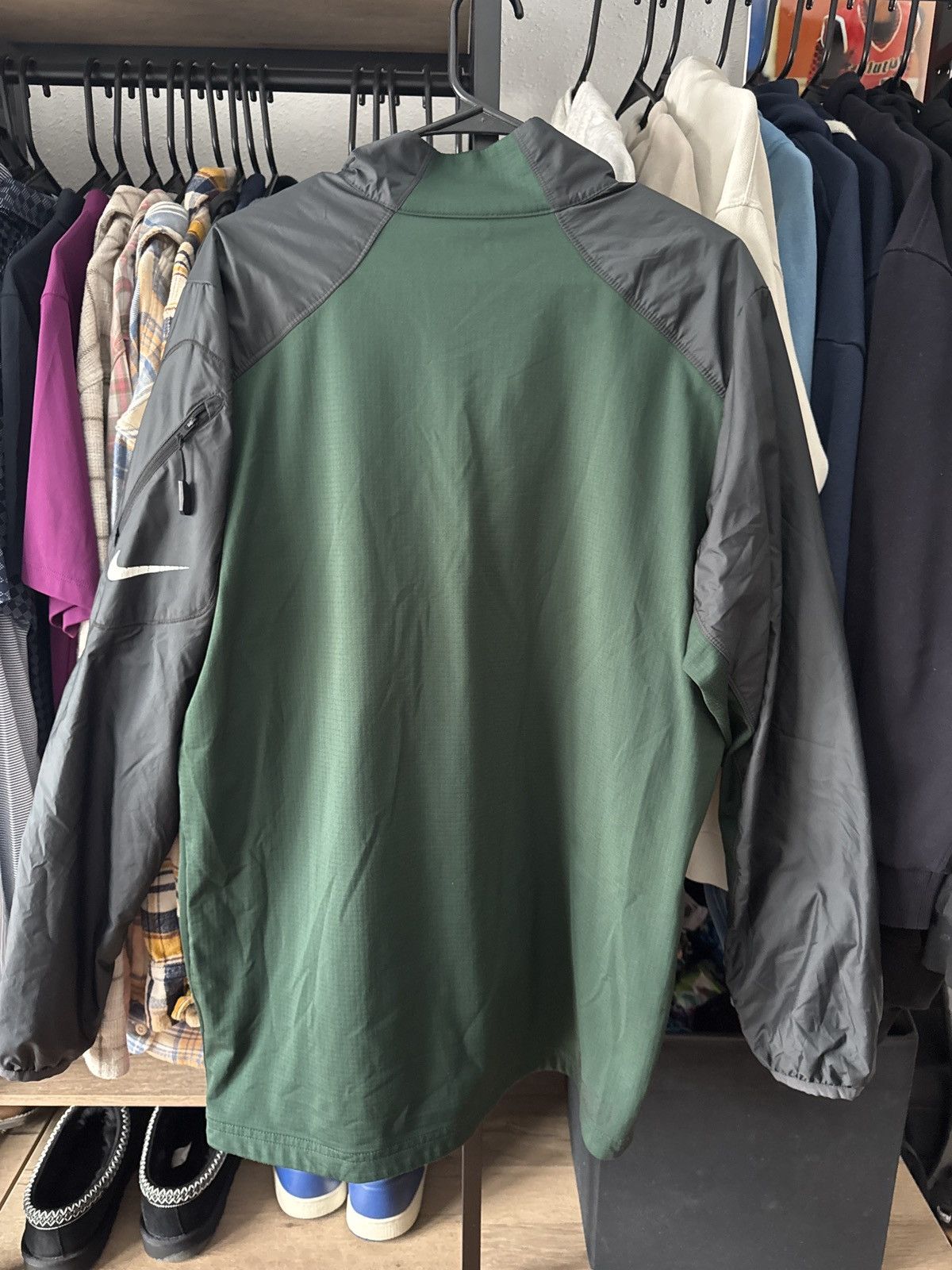Nike Michigan State Half Zip Size US M / EU 48-50 / 2 - 2 Thumbnail