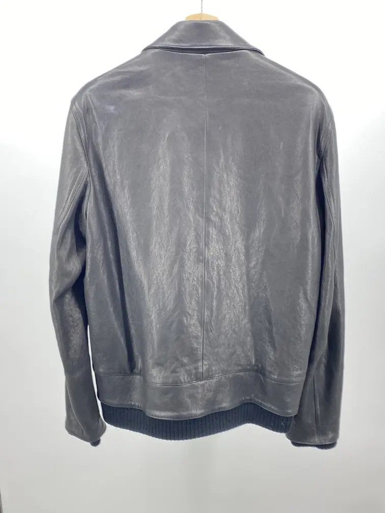 Maison Margiela Leather Biker Jacket Size US M / EU 48-50 / 2 - 2 Thumbnail